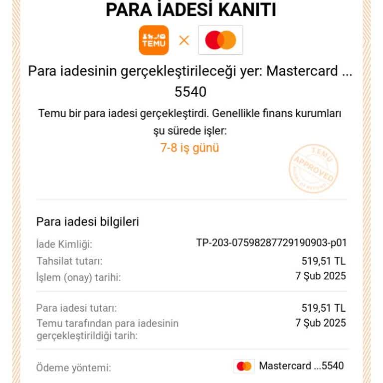 İade Talebimdeki Uzun Gecikme