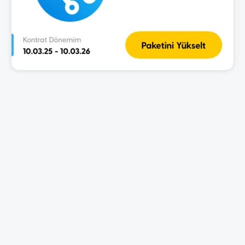Turkcell Uygulamasında Paket Yenileme Sorunu