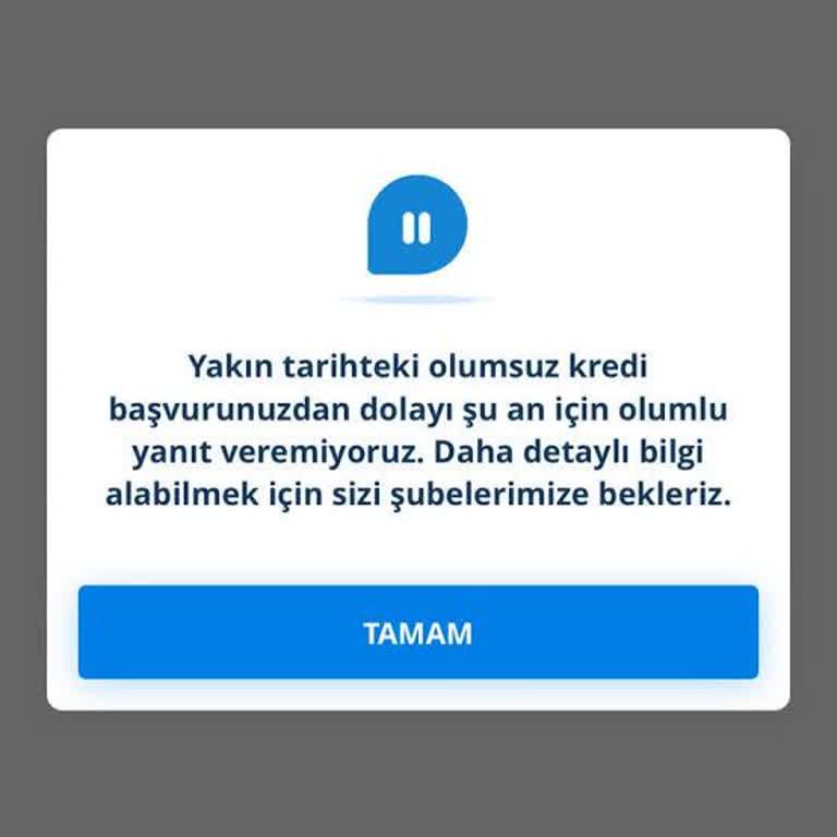 Denizbank Kredi İşlemlerinde Ani Değişiklik Sorunu