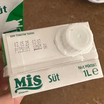 Şok Market'ten Alınan Ekşi Süt Sorunu