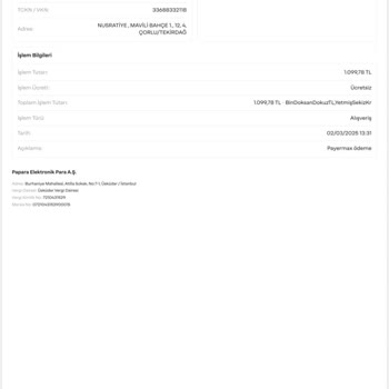 Yanlış Yatırılan Paranın İadesi Talebi