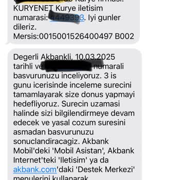 Kuryenet Kart Teslimatında Sorun Yaşıyorum