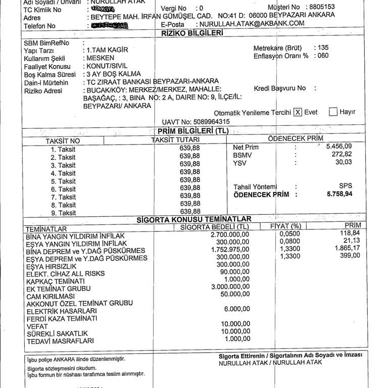 Aksigorta'nın Kombi Bakım Hizmetinde Hayal Kırıklığı