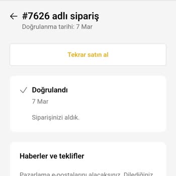 Glorivouk.com'dan Sipariş Verdim, Ne Ürün Var Ne Cevap!