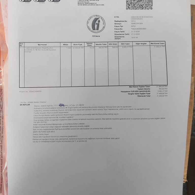 Eksik Kullanım Kılavuzu Ve Müşteri Hizmetleri Sorunu