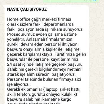 Evden Çalışma Başvurusunda Güvenlik Endişesi Ve Kişisel Bilgilerin Korunması Talebi