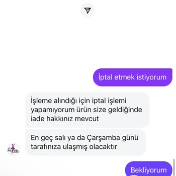 Ayrem Korseden Siparişlerim Hala Kargoya Verilmedi