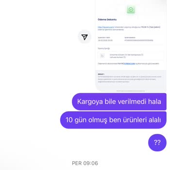 Ayrem Korseden Siparişlerim Hala Kargoya Verilmedi