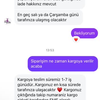 Ayrem Korseden Siparişlerim Hala Kargoya Verilmedi