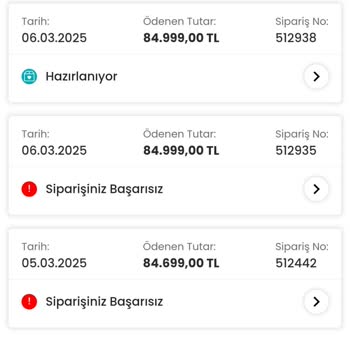 Ödeme Hatası Ve Müşteri Hizmetleri Sorunu