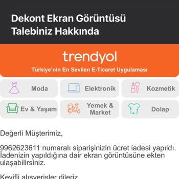 Trendyol'dan İptal Edilen Mama İadesi 2 Aydır Bekliyor