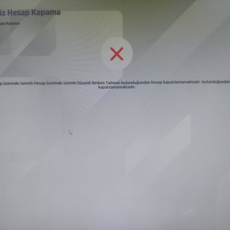 Ziraat Bankası Hesap Kapatma Sürecinde Karşılaşılan Engeller