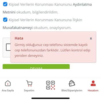 Passolig Kart Başvurusunda Telefon Numarası Sorunu