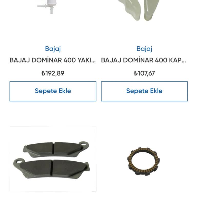 Bajaj Yanlış Fren Balatası Ve İade Sorunu