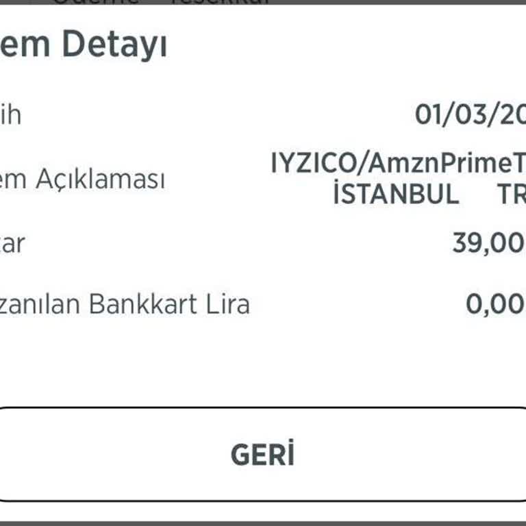Hesabımdan Bilgim Dışında Çekilen Ücretler
