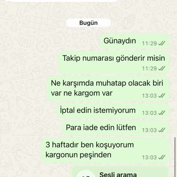 Yanlış Ve Eksik Ürün Teslimatı Sonrası İletişim Sorunu