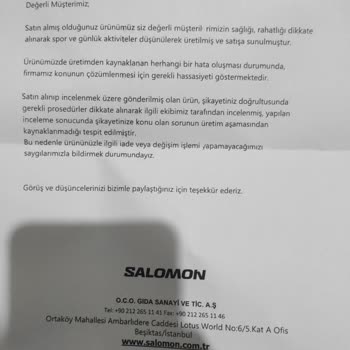 Garanti Sürecinde Ayakkabı Değişim Sorunu