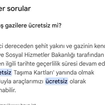 Gazi Yakınına Uygulanan Haksız Ücret Talebi