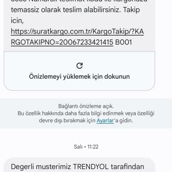 Kargom Dağıtıma Çıkmıyor, Sürat Kargo'ya Güvenim Kalmadı