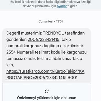 Kargom Dağıtıma Çıkmıyor, Sürat Kargo'ya Güvenim Kalmadı