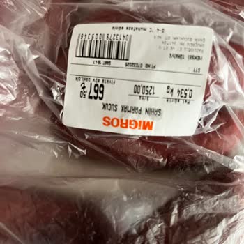 Migros Çayyolu'nda Et Ürünleri Sorunu!