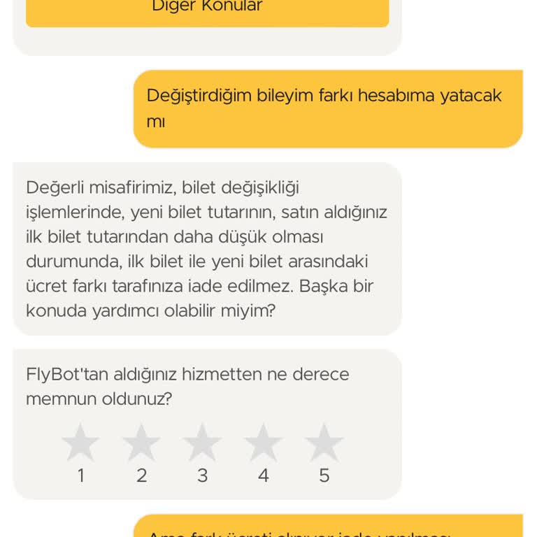 Bilet Değişikliğinde Tek Taraflı Ücret Politikası Mağduriyeti