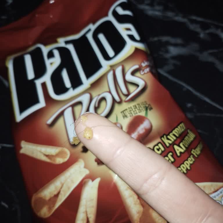 Patos Acılı Cips İçerisinden Çıkan Yabancı Madde