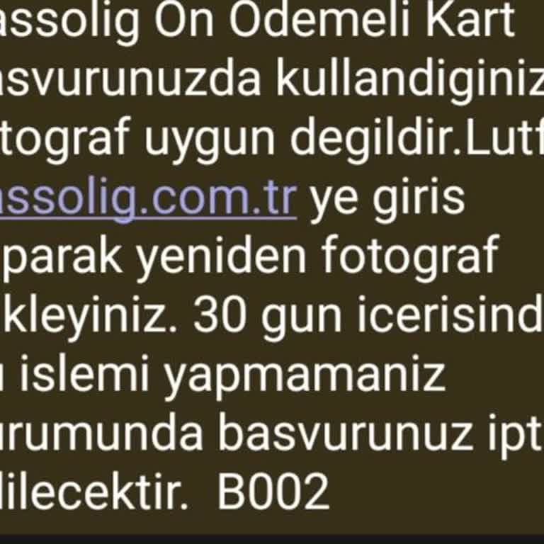 Passolig Fotoğraf Değiştirme Sorunu