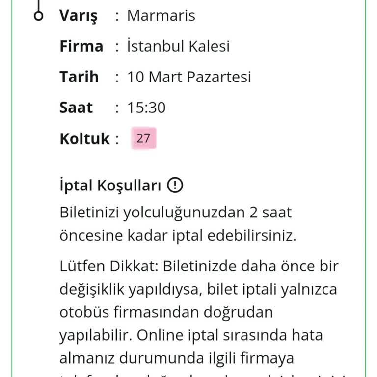 Bilet Değişikliği Ve İade Talebinde Mağduriyet