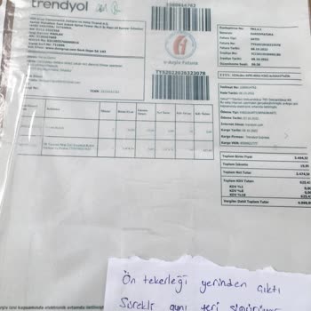 Trendyol'dan Alınan Robot Süpürge Sorunu