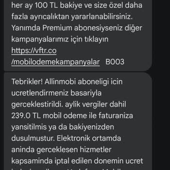 Hatalı Fatura Ve Yetkisiz Abonelik Sorunu