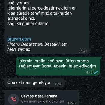 Şüpheli Ödeme Talebiyle Karşılaşan Kullanıcının Deneyimi