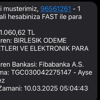 Hesabıma Gelen Bilinmeyen 1060 TL'nin Kaynağı Nedir