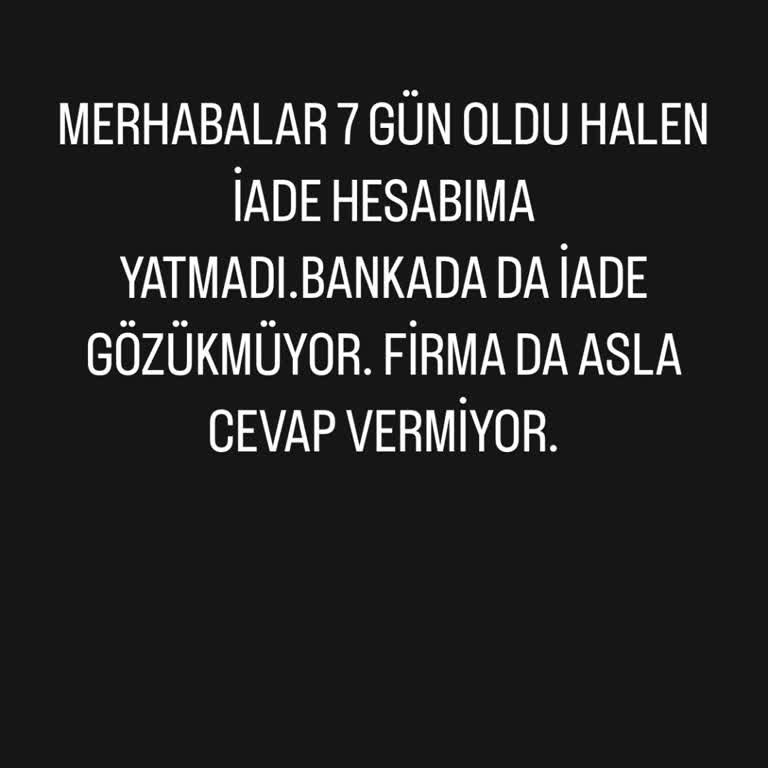 Otel İadesi Halen Hesabıma Yatmadı: Acil Çözüm Bekliyorum