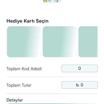Zer Card Hediye Kodu Sorunu