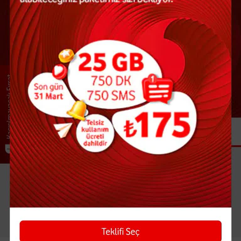 Vodafone'da Paket Tanımlama Sorunu Ve Müşteri Hizmetleri İlgisizliği