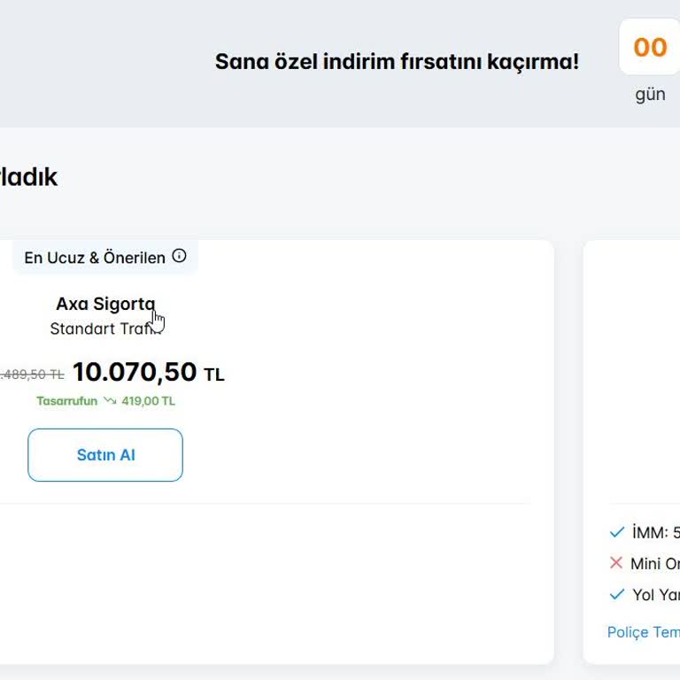 Sigortam.net'te İndirim Karmaşası Ve Destek Eksikliği