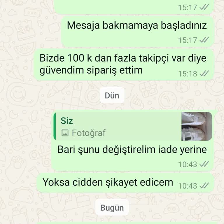 İade Talebine Yanıt Vermeyen Satıcı