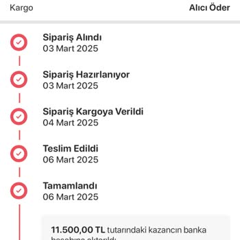 Letgo Cüzdanımda Ödeme Gecikmesi