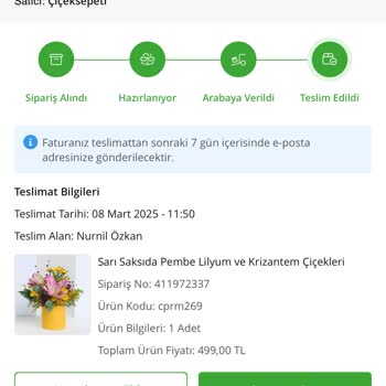 Çiçek Sepeti'nde Hayal Kırıklığı: Gönderilen Ürün Fotoğraftakinden Çok Farklı!