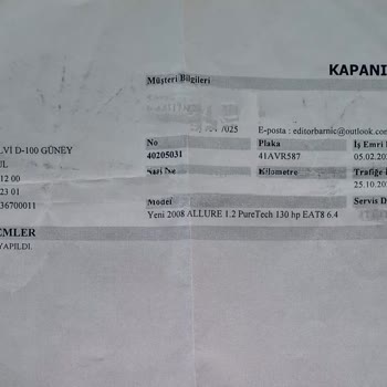 Bayi Kaplama İşlemi ve Müşteri Hizmetleri Sorunları