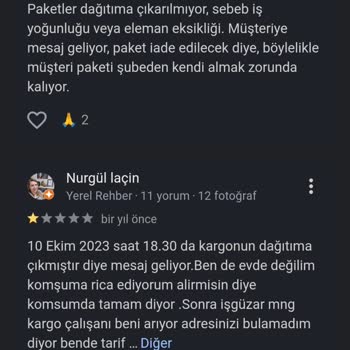 MNG Kargo Porsuk Şubesi: Teslimat Yapılmadığı Halde 'Evinize Geldik' Yalanı