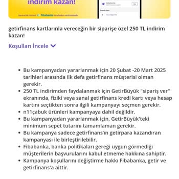 Getir Kampanyasında Hayal Kırıklığı: İndirimden Yararlanamama Sorunu