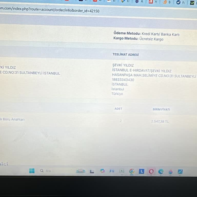 Ürün Tedarik Edilemiyor Ve Ücret İadesi Sorunu