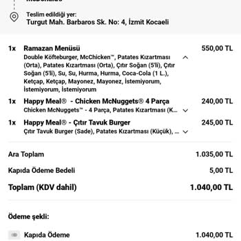 Eksik Sipariş Ve Yetersiz Telafi: Müşteri Mağduriyeti