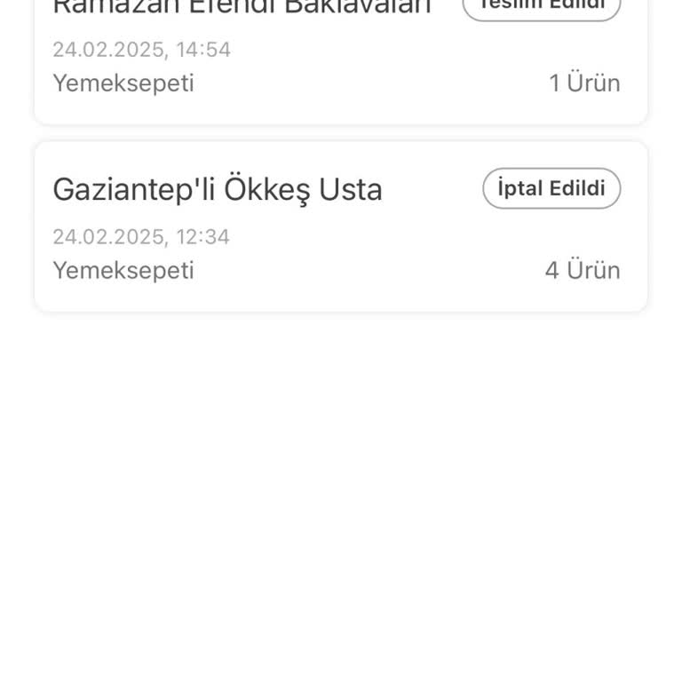 İptal Edilen Siparişin Ücreti İade Edilmiyor