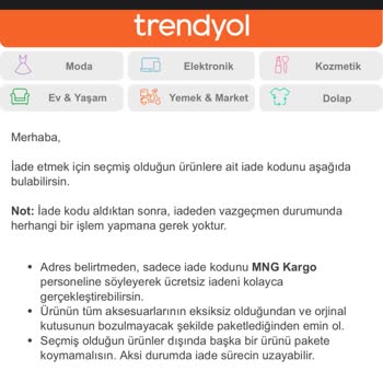Trendyol'dan Aldığım Scooter İade Sürecinde Mağduriyet Yaşıyorum