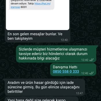 Hasarlı Ürün İadesi Ve Dağıtıcı Sorunu
