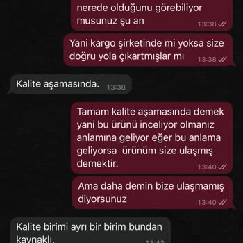 Kayıp Kargo Ve İlgisiz Müşteri Hizmetleri Deneyimi