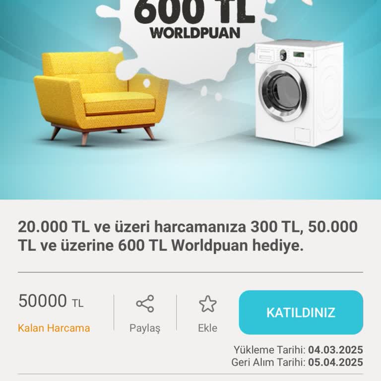 VakıfBank Cepte Kazan Uygulaması: Eksik World Puan Yüklemesi